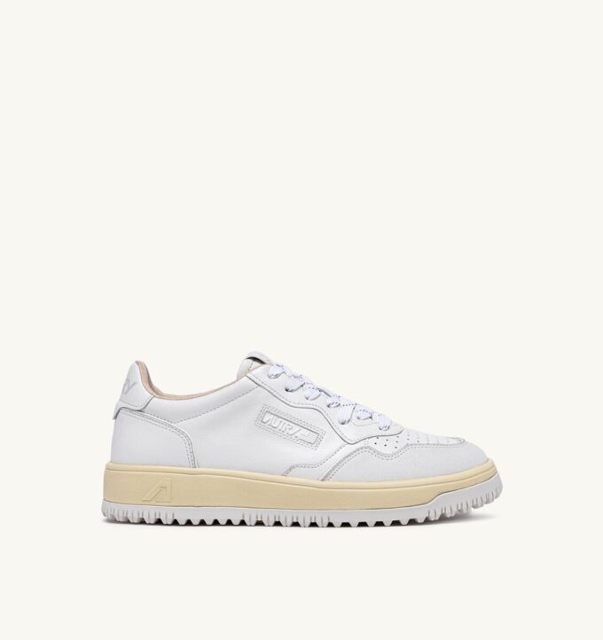 GOLF LOW SNEAKERS IN WHITE LEATHER