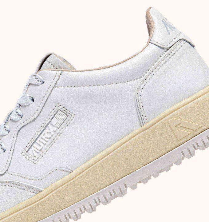 GOLF LOW SNEAKERS IN WHITE LEATHER