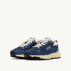 HYPERWAY SNEAKERS IN ENSIGN BLUE AND SILVER-TONE SUEDE AND MESH