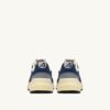 HYPERWAY SNEAKERS IN ENSIGN BLUE AND SILVER-TONE SUEDE AND MESH
