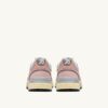HYPERWAY SNEAKERS IN POWDER PINK AND SILVER-TONE SUEDE AND MESH