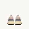 HYPERWAY SNEAKERS IN SAND BROWN AND SILVER-TONE SUEDE AND MESH HYPERWAY SNEAKERS IN SAND BROWN AND SILVER-TONE SUEDE AND MESH