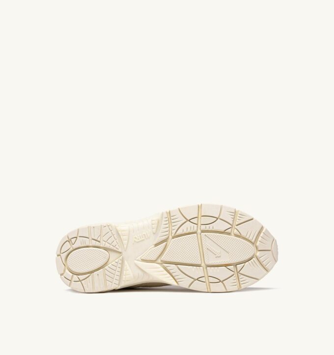 HYPERWAY SNEAKERS IN WHISPER WHITE LAMINATED LEATHER AND MESH HYPERWAY SNEAKERS IN WHISPER WHITE LAMINATED LEATHER AND MESH