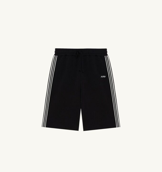 KNIT EMBROIDERED LOGO SHORT WOMAN