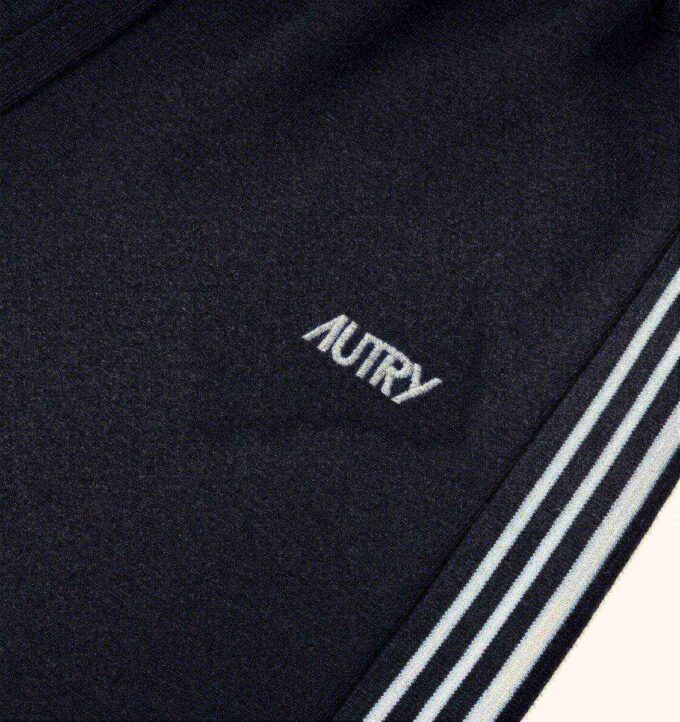 KNIT EMBROIDERED LOGO SHORT WOMAN