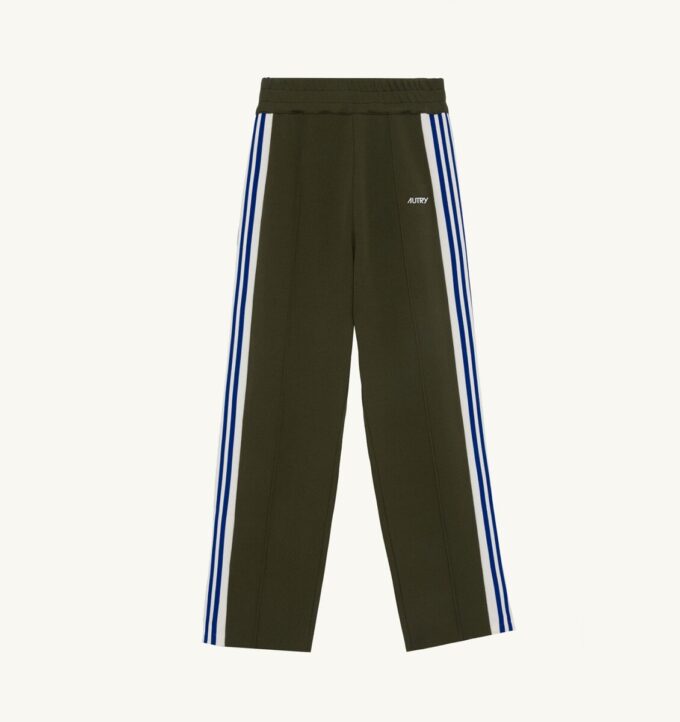 KNITTED TENNIS VISCOSE JOGGERS MAN