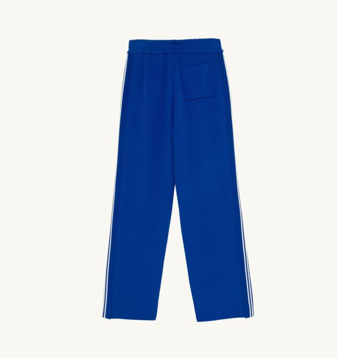 KNITTED TENNIS VISCOSE JOGGERS MAN