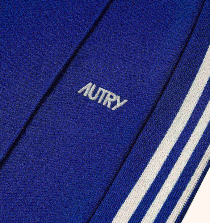 KNITTED TENNIS VISCOSE JOGGERS MAN