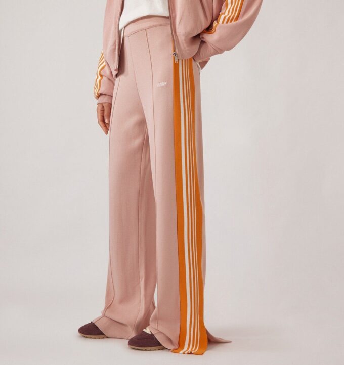 KNITTED TENNIS VISCOSE JOGGERS WOMAN