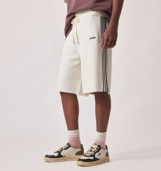 KNITTED TENNIS VISCOSE SHORT MAN