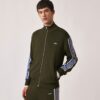 KNITTED TENNIS VISCOSE ZIP JACKET MAN