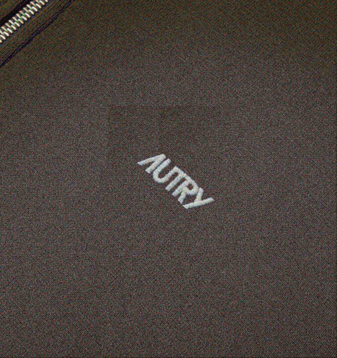 KNITTED TENNIS VISCOSE ZIP JACKET MAN