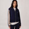 KNITTED TENNIS VISCOSE ZIP JACKET WOMAN