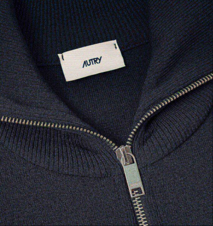 KNITTED TENNIS VISCOSE ZIP JACKET WOMAN