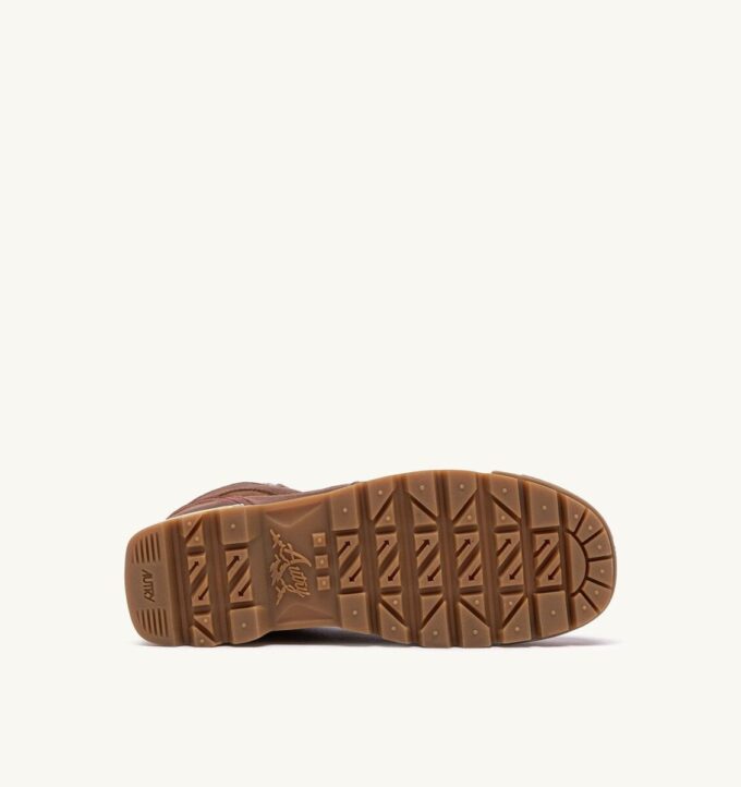 MALGA BOOTS IN LEATHER COLOR NATURAL LEATHER AND GRAY