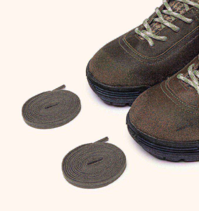 MALGA BOOTS IN NUBUCK LEATHER AND MESH COLOR HERB AND MOSSTONE