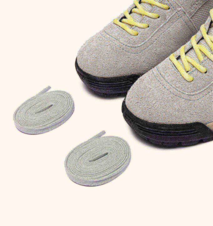 MALGA COURMAYEUR IN ICE AND LEMON DROP SUEDE