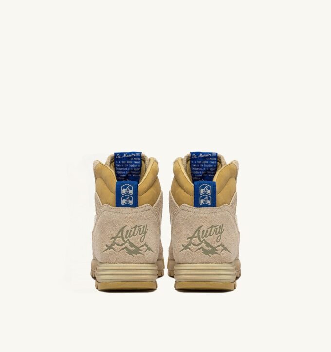 MALGA ST.MORITZ IN COOKIE AND DEJA VU BLUE SUEDE