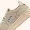 MEDALIST EASEKNIT LOW SNEAKERS IN CREME BRULEE KNIT