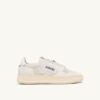 MEDALIST EASEKNIT LOW SNEAKERS IN IVORY WHITE FABRIC