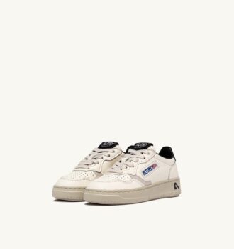 MEDALIST KIDS LOW SNEAKERS IN LEATHER COLOR LOFT AND MOUNTAIN