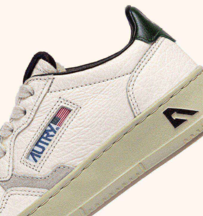 MEDALIST KIDS LOW SNEAKERS IN LEATHER COLOR LOFT AND MOUNTAIN