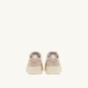 MEDALIST KIDS LOW SNEAKERS IN POWDER PINK AND SAND IN SUEDE