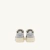 MEDALIST KIDS LOW SNEAKERS IN SCHIO GREEN AND LOFT GRAY IN SUEDE