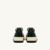 MEDALIST LOW BICOLOR SNEAKERS IN WHITE AND MOUNTAIN LEATHER