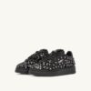 MEDALIST LOW ‘BLOOMING’ SNEAKERS IN PATENT LEATHER COLOR BLACK