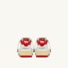 MEDALIST LOW ‘MAISON KITSUNÉ’ SNEAKERS IN WHITE AND CLAY RED LEATHER MEDALIST LOW ‘MAISON KITSUNÉ’ SNEAKERS IN WHITE AND CLAY RED LEATHER