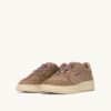 MEDALIST LOW SNEAKERS IN BEIGE PONY HAIR EFFECT