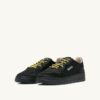 MEDALIST LOW SNEAKERS IN BLACK PONY HAIR EFFECT