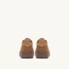 MEDALIST LOW SNEAKERS IN BROWN SUGAR NUBUCK LEATHER AND SUEDE
