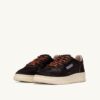 MEDALIST LOW SNEAKERS IN CHOCOLATE BROWN PONY HAIR EFFECT MEDALIST LOW SNEAKERS IN CHOCOLATE BROWN PONY HAIR EFFECT
