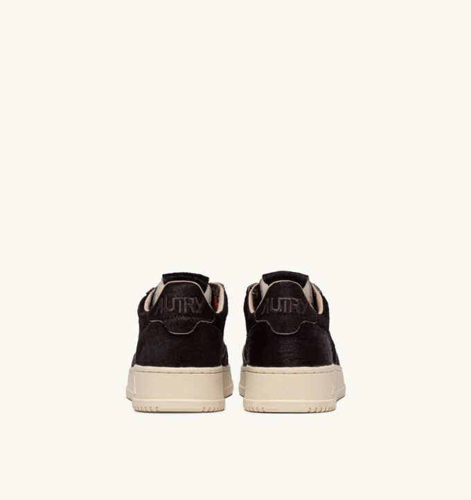 MEDALIST LOW SNEAKERS IN CHOCOLATE BROWN PONY HAIR EFFECT MEDALIST LOW SNEAKERS IN CHOCOLATE BROWN PONY HAIR EFFECT