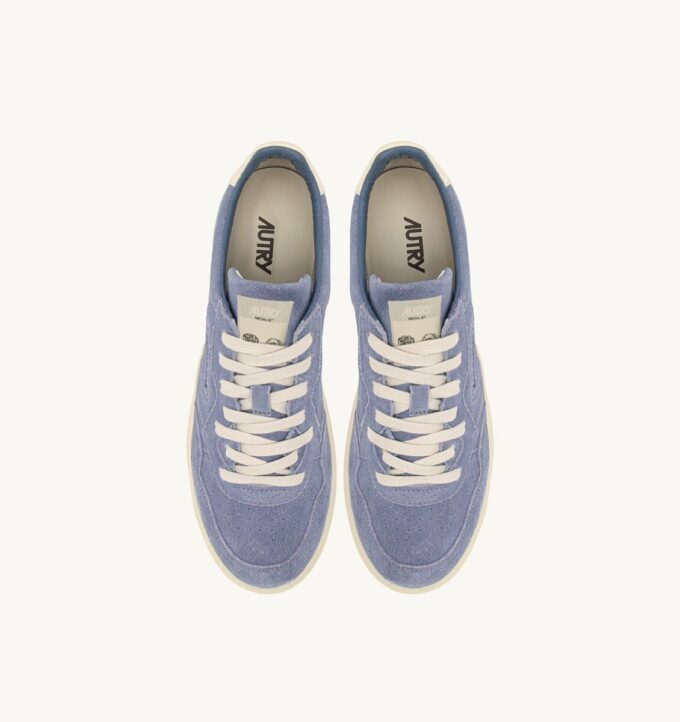 MEDALIST LOW SNEAKERS IN CLAUDIA AND OFF WHITE SUEDE