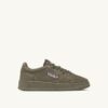 MEDALIST LOW SNEAKERS IN COVERT GREEN NAPA LEATHER MEDALIST LOW SNEAKERS IN COVERT GREEN NAPA LEATHER