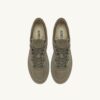 MEDALIST LOW SNEAKERS IN COVERT GREEN NAPA LEATHER MEDALIST LOW SNEAKERS IN COVERT GREEN NAPA LEATHER