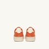 MEDALIST LOW SNEAKERS IN FANTA AND OFF WHITE SUEDE