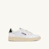 MEDALIST LOW SNEAKERS IN LEATHER AND MOUNTAIN WHITE