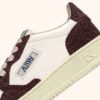MEDALIST LOW SNEAKERS IN LEATHER MARSHMALLOW AND AMARONE GLITTER MEDALIST LOW SNEAKERS IN LEATHER MARSHMALLOW AND AMARONE GLITTER