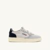 MEDALIST LOW SNEAKERS IN LOFT GRAY AND SPACE BLUE SUEDE MEDALIST LOW SNEAKERS IN LOFT GRAY AND SPACE BLUE SUEDE