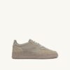 MEDALIST LOW SNEAKERS IN LONDON FOG NUBUCK LEATHER AND SUEDE