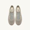 MEDALIST LOW SNEAKERS IN LONDON FOG NUBUCK LEATHER AND SUEDE