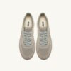 MEDALIST LOW SNEAKERS IN LONDON FOG NUBUCK LEATHER AND SUEDE