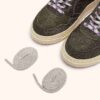 MEDALIST LOW SNEAKERS IN MILITARY GREEN PONY HAIR EFFECT