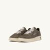 MEDALIST LOW SNEAKERS IN MISTLETOE AND OFF WHITE SUEDE