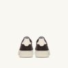 MEDALIST LOW SNEAKERS IN MOKA AND OFF WHITE SUEDE
