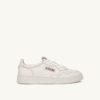MEDALIST LOW SNEAKERS IN OPTICAL WHITE SUPER SOFT NAPA LEATHER